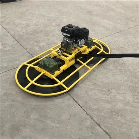 恒昌HC-2MG汽油混凝土路面手扶双盘抹光机 水泥地面双头磨光机地面抹光机