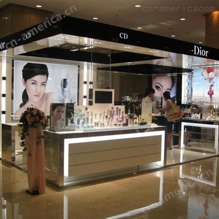 上海玉娇 化妆品 柜台玻璃 展柜玻璃 商家直发
