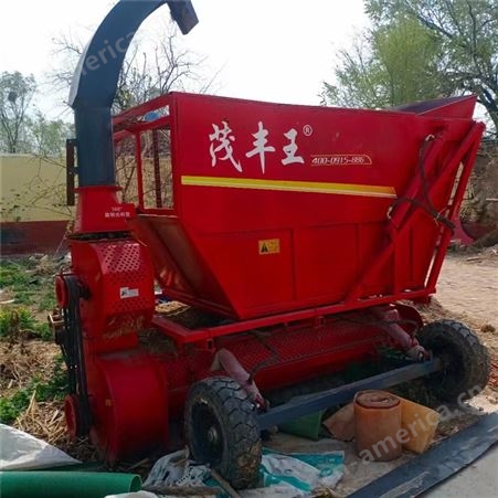 茂丰王自卸式秸秆回收机 收草机 方便高效经济耐用