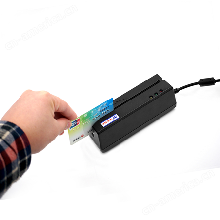 高低抗全三轨磁条卡读卡器USB查询机会员卡刷卡机