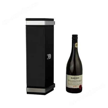 定制单支葡萄酒红酒包装礼盒定做批发木质白酒盒红酒箱空盒子