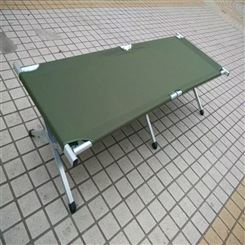 新材料制式折叠床 吹塑折叠床 钢塑两折折叠床