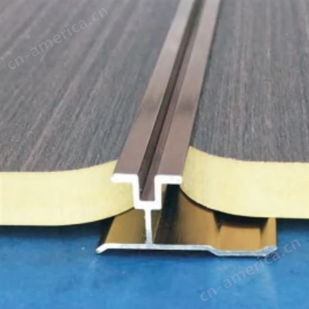 T型收边条 铝合金 护墙板压边条 金属工字铝条装饰线