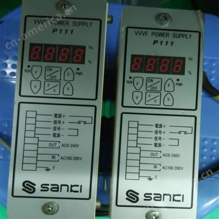 日本产机电子sanki压电振动机用小型VVVF电源控制器P212/P312