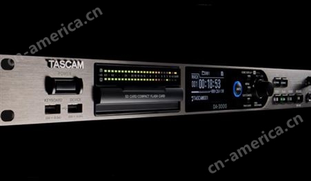 TASCAM DA-3000 双声道高清录音机 机架式 多轨录音和播放