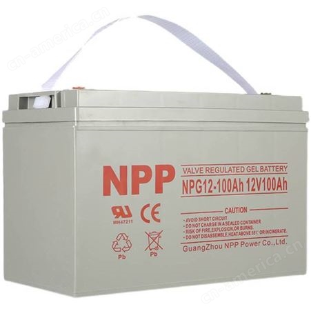 NPP耐普NPP12-100 12V100AH免维护铅酸蓄电池