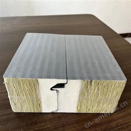 聚氨酯封边岩棉板可按规格定制京华通新型板材