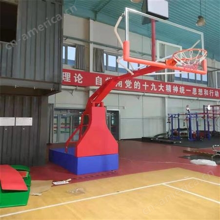 华丽体育成人儿童共用可升降篮球架室内户外厂家生产批发移动式篮球架