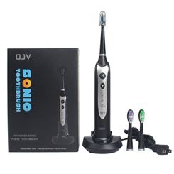 OJV8120电动成人牙刷无线充电磁悬驱动声波三档可调磨圆刷毛